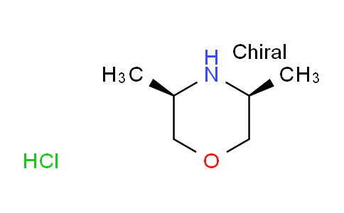 CAS No. 942400-51-3, (3R,5S)-3,5-Dimethylmorpholine hydrochloride
