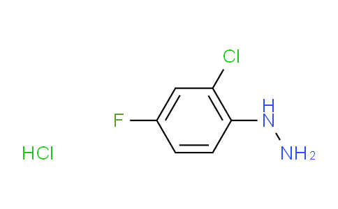 CAS No. 119452-65-2, (2-Chloro-4-fluorophenyl)hydrazine hydrochloride