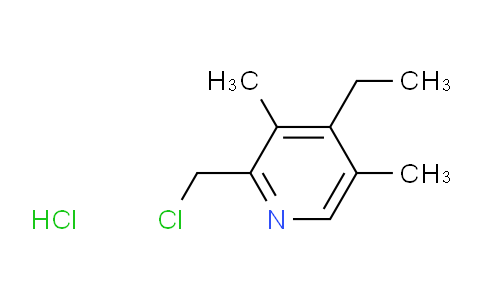 CAS No. 1015136-53-4, 2-(Chloromethyl)-4-ethyl-3,5-dimethylpyridine HCL
