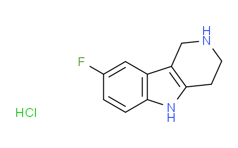CAS No. 41266-63-1, 8-Fluoro-2,3,4,5-tetrahydro-1H-pyrido[4,3-b]indole hydrochloride