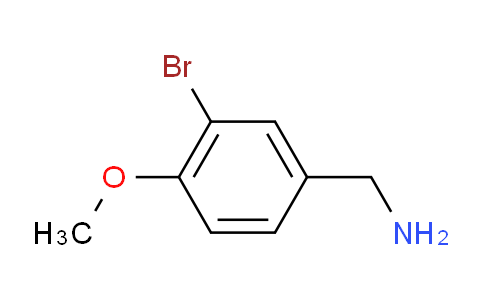CAS No. 247254-47-3, 3-Bromo-4-methoxy-benzenemethanamine