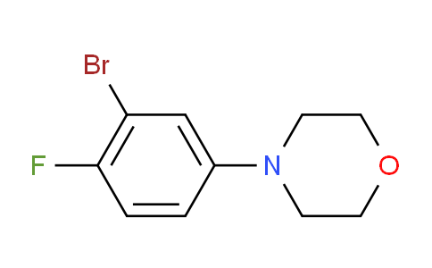 CAS No. 1564944-79-1, 4-(3-bromo-4-fluorophenyl)morpholine