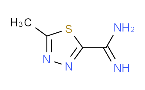 CAS No. 1572085-40-5, 5-Methyl-1,3,4-thiadiazole-2-carboximidamide