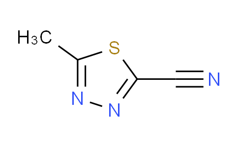 CAS No. 518015-09-3, 5-Methyl-1,3,4-thiadiazole-2-carbonitrile
