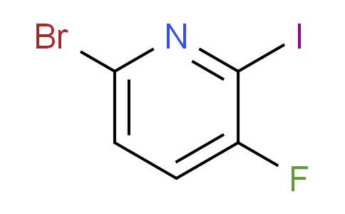 CAS No. 1807008-77-0, 6-Bromo-3-fluoro-2-iodopyridine