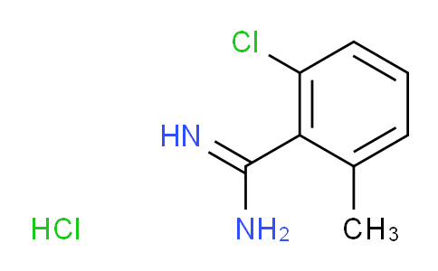 CAS No. 1402672-54-1, 2-Chloro-6-methyl-benzamidine hydrochloride