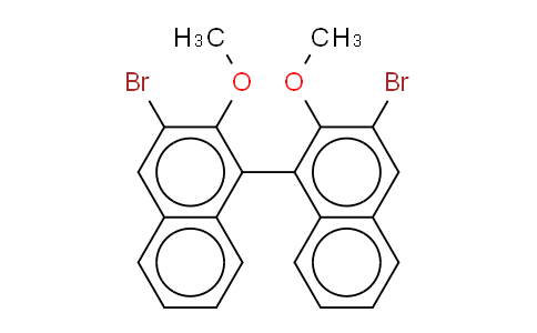 CAS No. 75714-59-9, (R)-3,3'-Dibromo-2,2'-dimethoxy-1,1'-binaphthalene