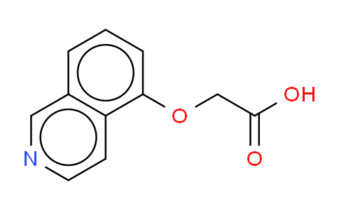 CAS No. 80278-25-7, 5-Isoquinolinyloxyacet&#8203;ic acid