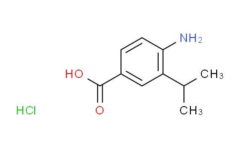 CAS No. 184163-19-7, 4-Amino-3-isopropylbenzoic acid hydrochloride