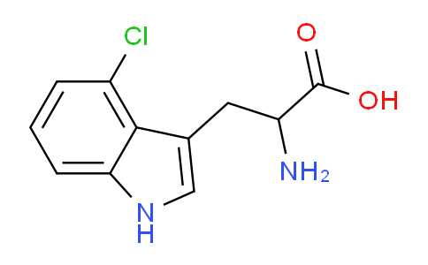 CAS No. 118244-93-2, 4-Chloro-DL-tryptophan
