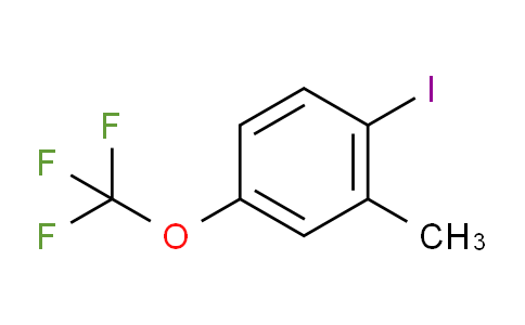 CAS No. 886763-05-9, 1-Iodo-2-methyl-4-(trifluoromethoxy)benzene