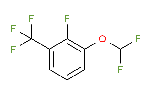 CAS No. 1417569-57-3, 1-(Difluoromethoxy)-2-fluoro-3-(trifluoromethyl)benzene