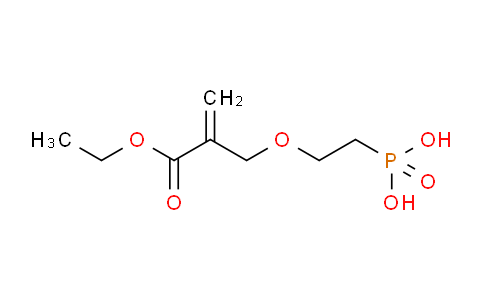 CAS No. 223681-84-3, 2-(2-ethoxycarbonylprop-2-enoxy)ethylphosphonic acid