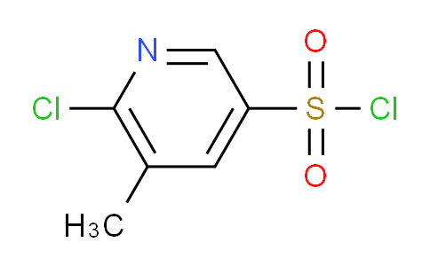 CAS No. 37105-10-5, 6-Chloro-5-methylpyridine-3-sulfonyl chloride