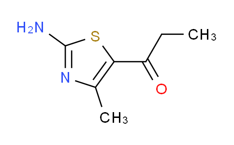 CAS No. 100289-17-6, 1-(2-amino-4-methyl-1,3-thiazol-5-yl)propan-1-one