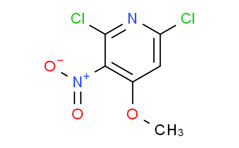 CAS No. 1258884-26-2, 2,6-dichloro-4-methoxy-3-nitropyridine