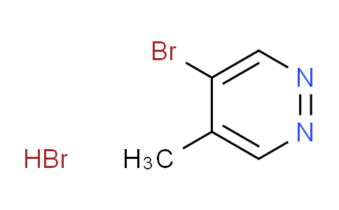 CAS No. 1368375-27-2, 4-Bromo-5-methylpyridazine hydrobromide