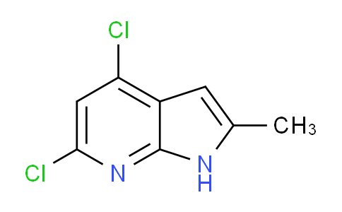CAS No. 1352394-46-7, 4,6-Dichloro-2-Methyl-7-azaindole