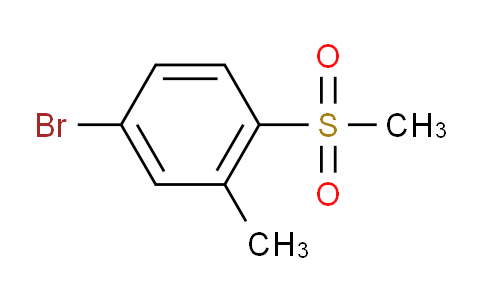 CAS No. 99768-21-5, 4-Bromo-1-methanesulfonyl-2-methylbenzene