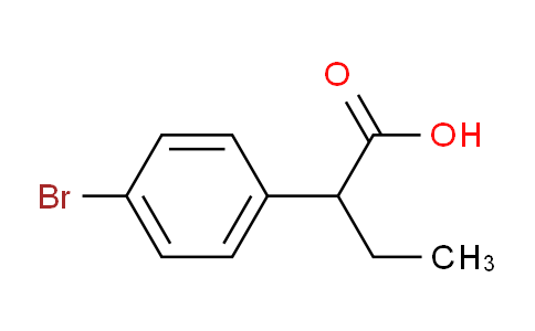 CAS No. 99070-18-5, 2-(4-Bromophenyl)butanoic acid