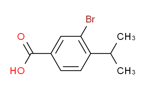 CAS No. 99070-17-4, 3-Bromo-4-isopropylbenzoic acid