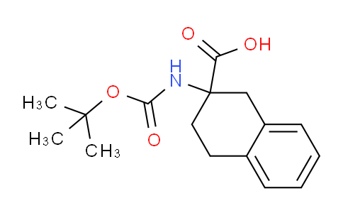 CAS No. 98569-12-1, 2-(Boc-amino)-1,2,3,4-tetrahydronaphthalene-2-carboxylic Acid