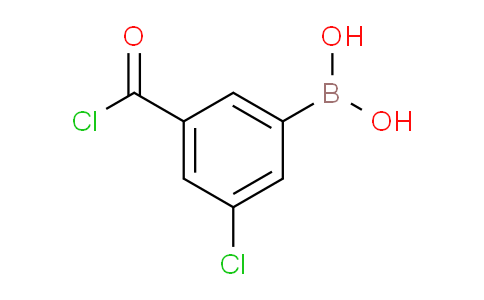 CAS No. 957120-24-0, (3-carbonochloridoyl-5-chlorophenyl)boronic acid
