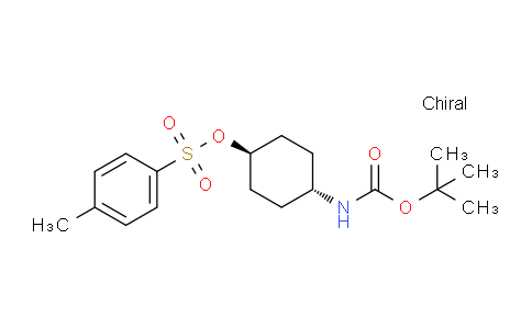 CAS No. 957035-42-6, trans-4-((tert-Butoxycarbonyl)amino)cyclohexyl 4-methylbenzenesulfonate