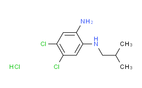 CAS No. 957035-41-5, 4,5-Dichloro-N1-isobutylbenzene-1,2-diamine hydrochloride