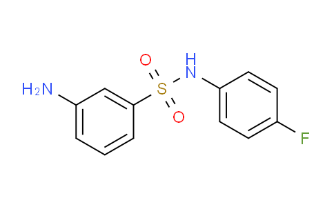 CAS No. 953717-92-5, 3-amino-N-(4-fluorophenyl)benzenesulfonamide