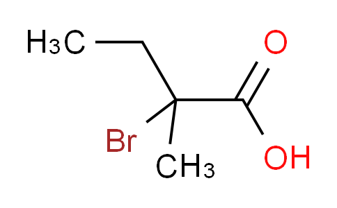 CAS No. 95338-79-7, 2-Bromo-2-methylbutanoic acid