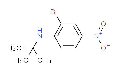 CAS No. 952664-76-5, 2-Bromo-N-(tert-butyl)-4-nitroaniline
