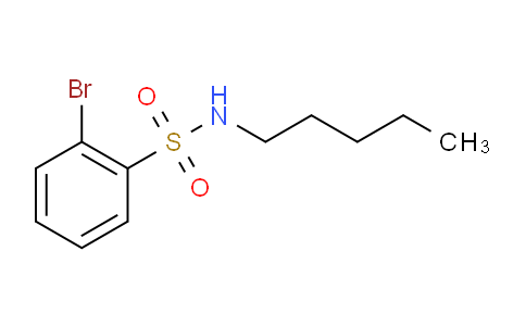 CAS No. 951883-99-1, 2-Bromo-N-pentylbenzenesulfonamide