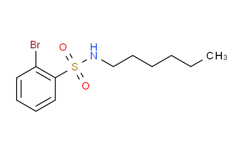 CAS No. 951883-96-8, 2-Bromo-N-hexylbenzenesulfonamide