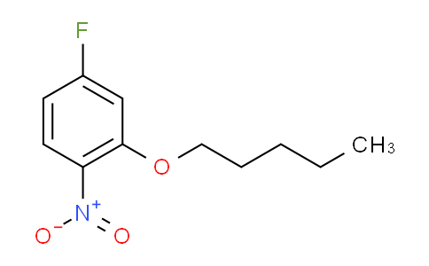 CAS No. 94832-26-5, 4-Fluoro-1-nitro-2-(pentyloxy)benzene