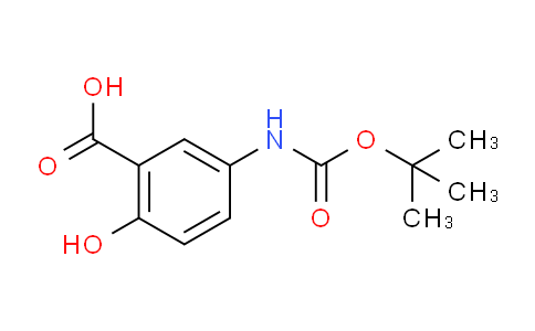 CAS No. 942404-97-9, 5-[[(1,1-Dimethylethoxy)carbonyl]amino]-2-hydroxybenzoic Acid
