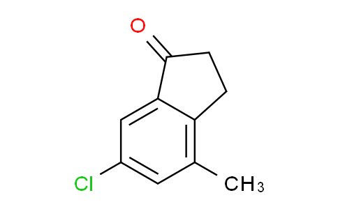 CAS No. 938-35-2, 6-Chloro-4-methyl-2,3-dihydro-1H-inden-1-one