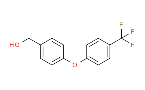 CAS No. 933786-79-9, (4-(4-(Trifluoromethyl)phenoxy)phenyl)methanol