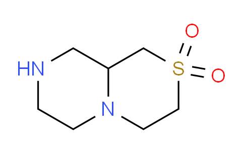 CAS No. 929047-26-7, Pyrazino[2,1-c][1,4]thiazine, octahydro-, 2,2-dioxide