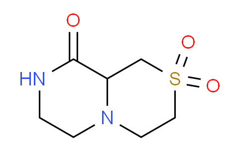 CAS No. 929047-25-6, Hexahydropyrazino[2,1-c][1,4]thiazin-9(6H)-one 2,2-dioxide