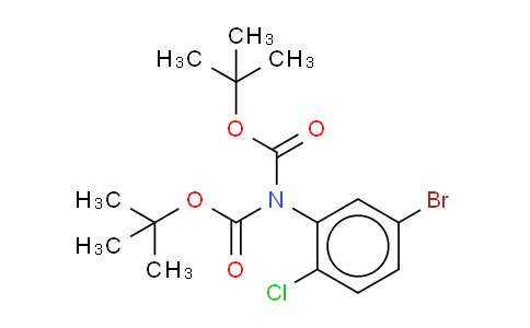 CAS No. 929000-06-6, (N,N-Bis-t-Boc)-5-bromo-2-chloroaniline