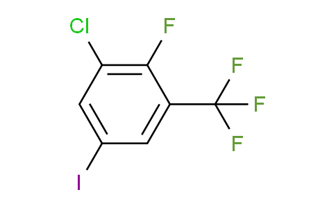 CAS No. 928783-87-3, 1-Chloro-2-fluoro-5-iodo-3-(trifluoromethyl)benzene