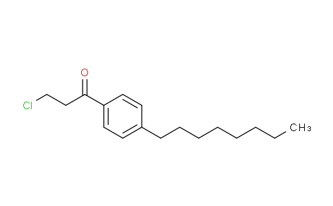 CAS No. 928165-59-7, 3-Chloro-1-(4-octylphenyl)propan-1-one