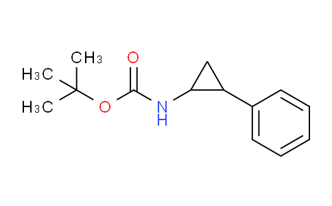 CAS No. 92644-77-4, N-Boc-2-phenylcyclopropylamine