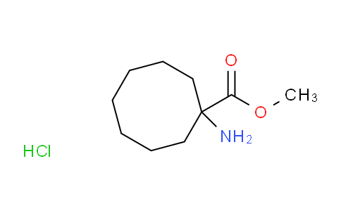 CAS No. 92398-52-2, Methyl 1-aminocyclooctanecarboxylate hydrochloride
