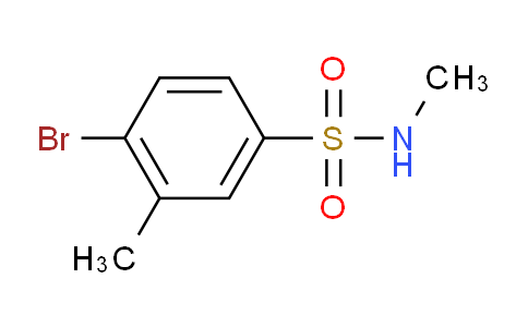 CAS No. 923148-87-2, 4-Bromo-N,3-dimethylbenzenesulfonamide