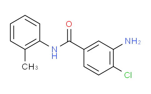 CAS No. 92165-14-5, 3-Amino-4-chloro-N-(o-tolyl)benzamide