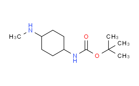 CAS No. 919834-80-3, tert-Butyl (4-(methylamino)cyclohexyl)carbamate