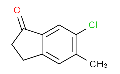 CAS No. 919078-00-5, 6-Chloro-5-methyl-2,3-dihydro-1H-inden-1-one