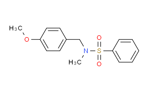 CAS No. 915916-89-1, N-(4-Methoxybenzyl)-N-methylbenzenesulfonamide